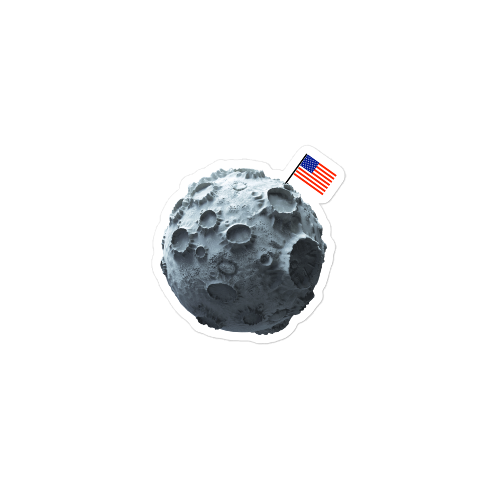 Moon Conqueror Sticker