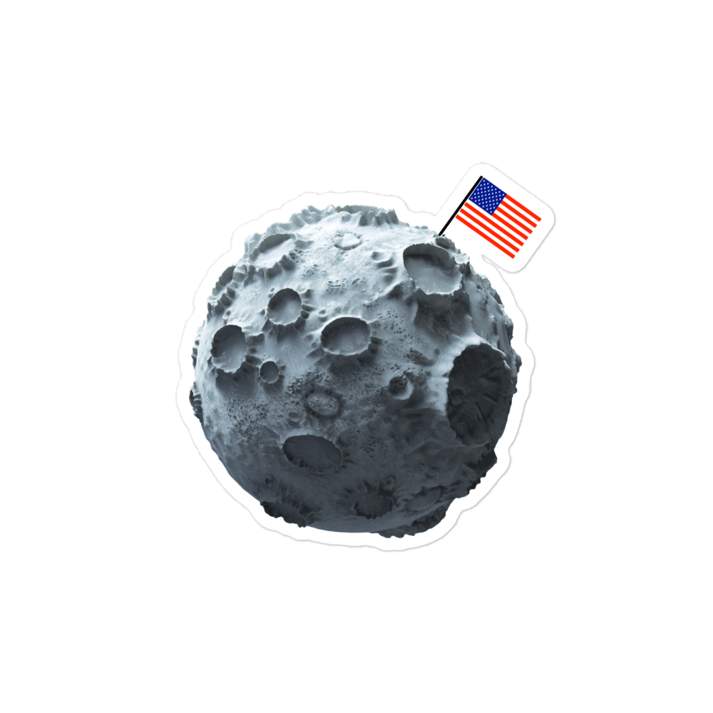 Moon Conqueror Sticker