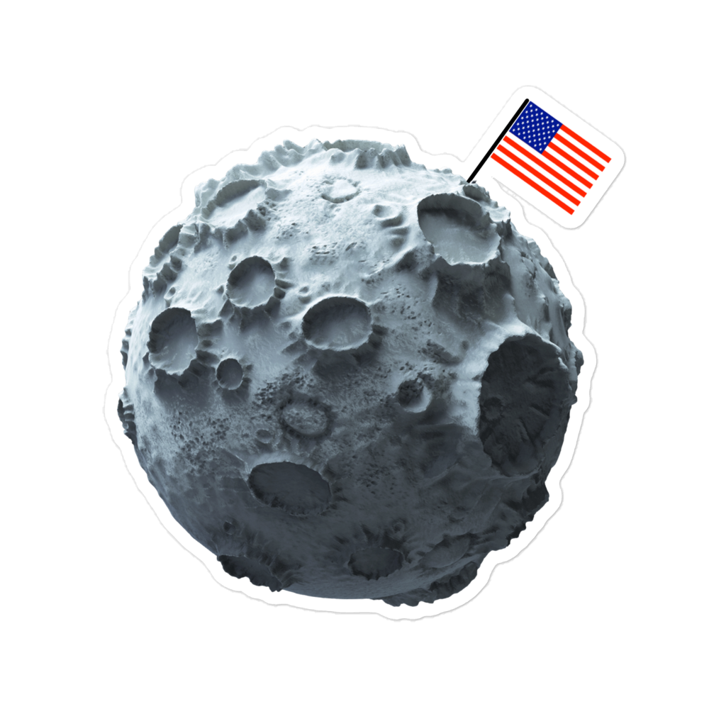 Moon Conqueror Sticker