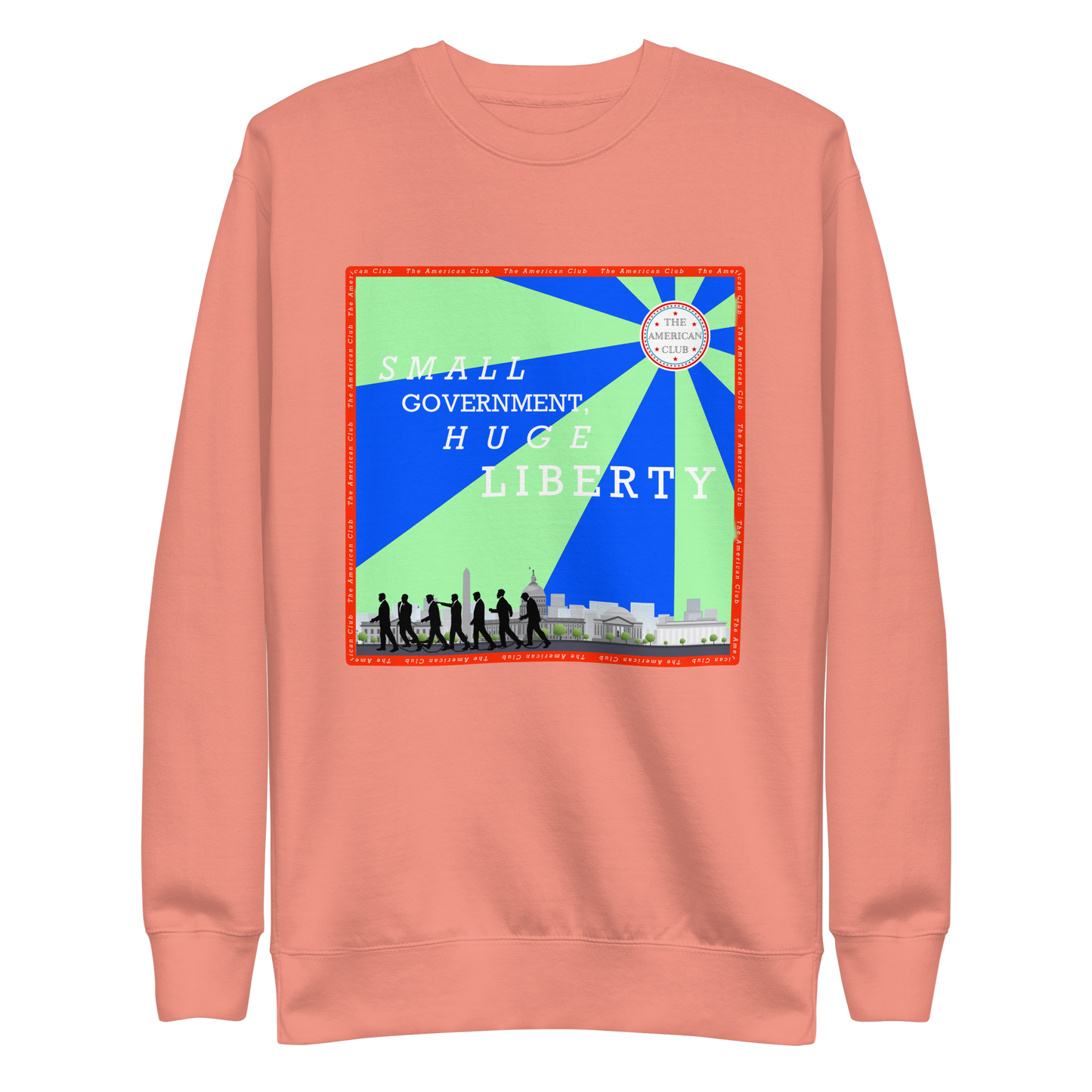 Small Government, Huge Liberty Crewneck