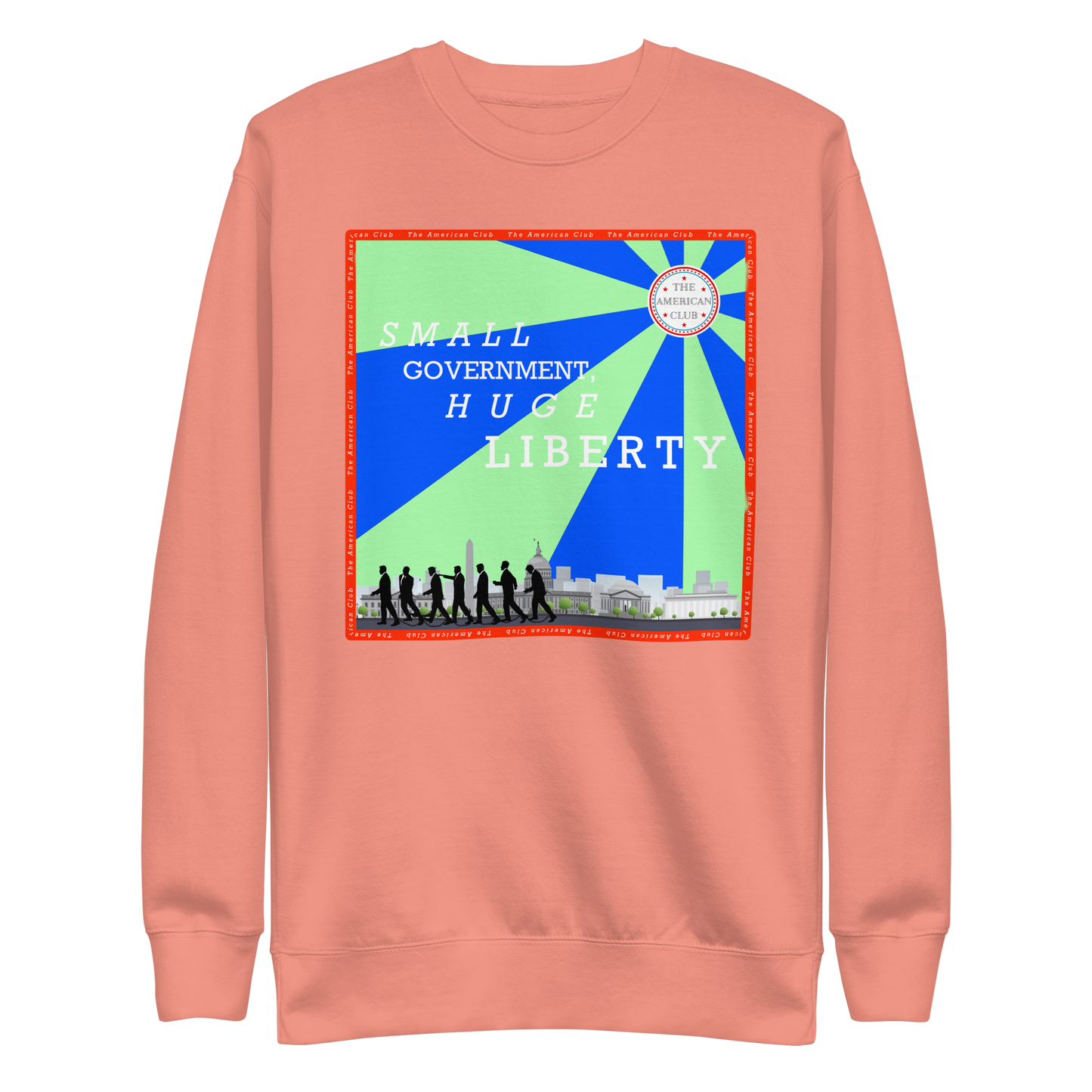 Small Government, Huge Liberty Women's Crewneck