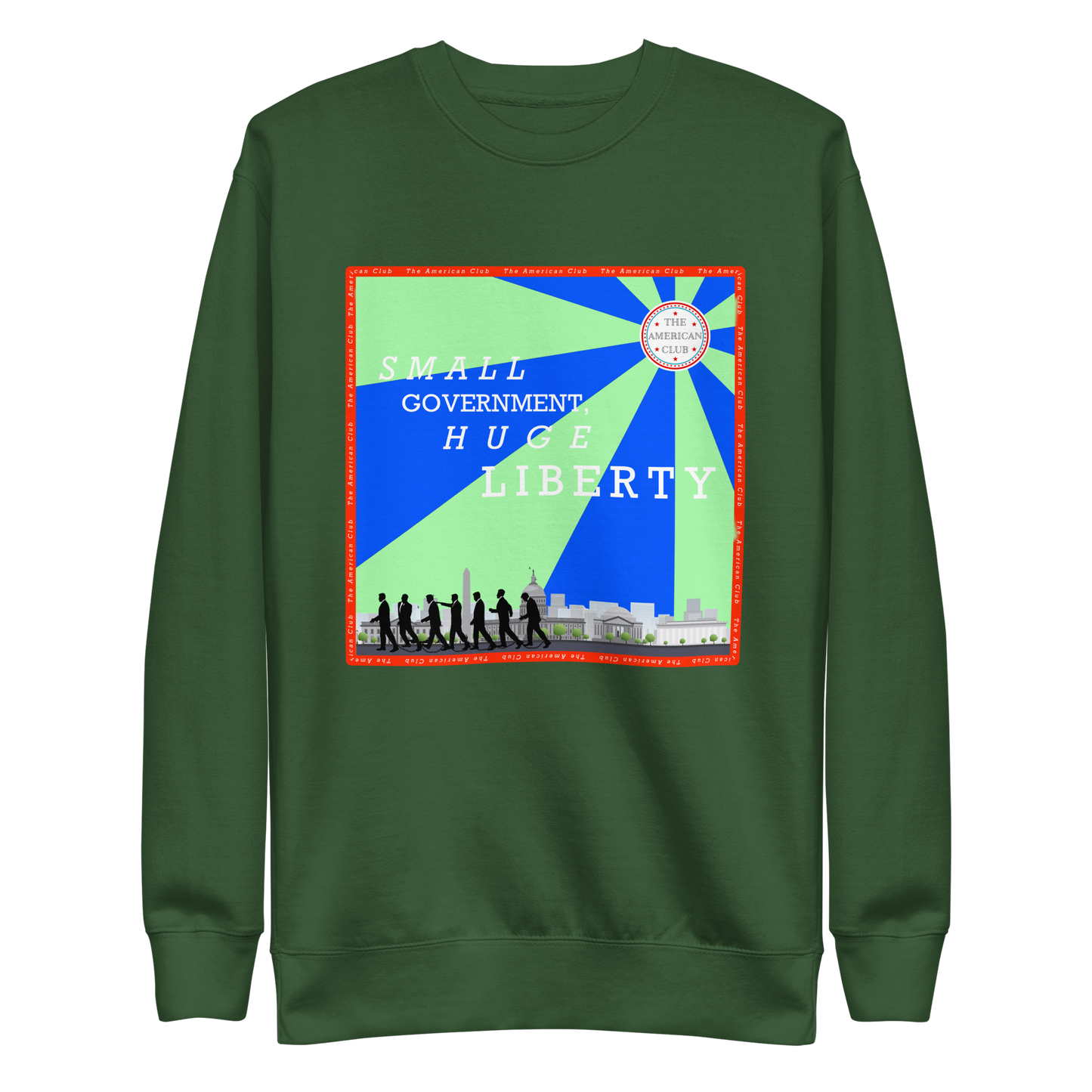 Small Government, Huge Liberty Crewneck