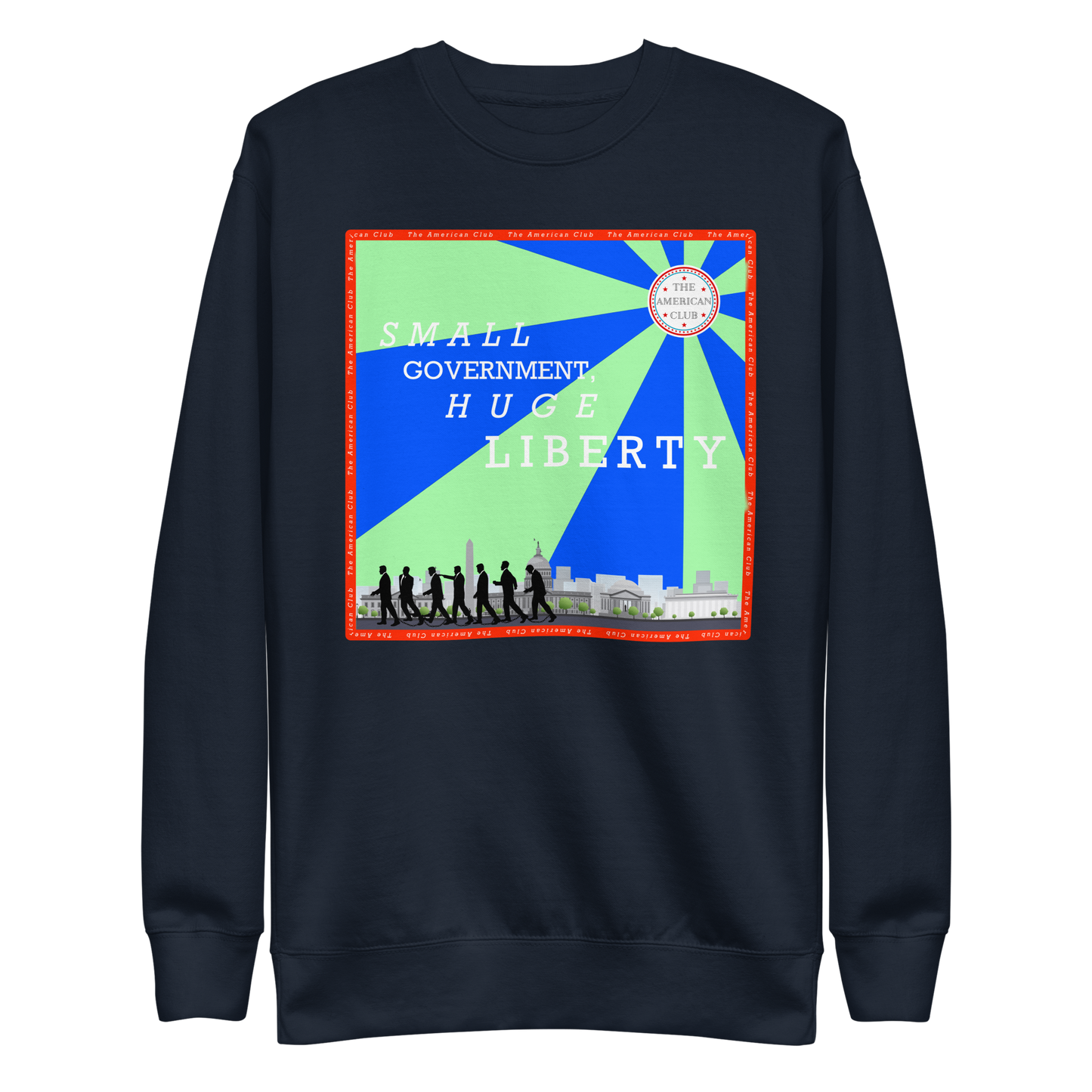 Small Government, Huge Liberty Women's Crewneck