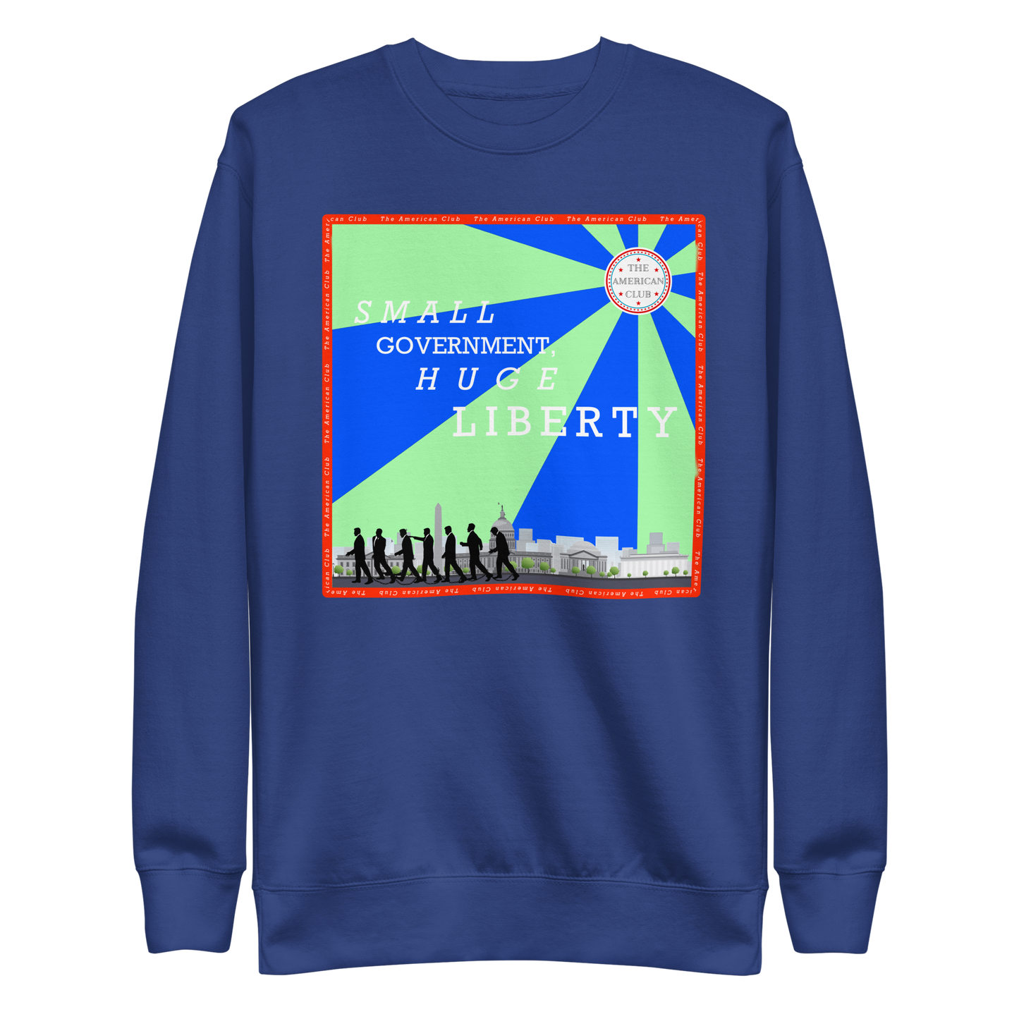 Small Government, Huge Liberty Women's Crewneck