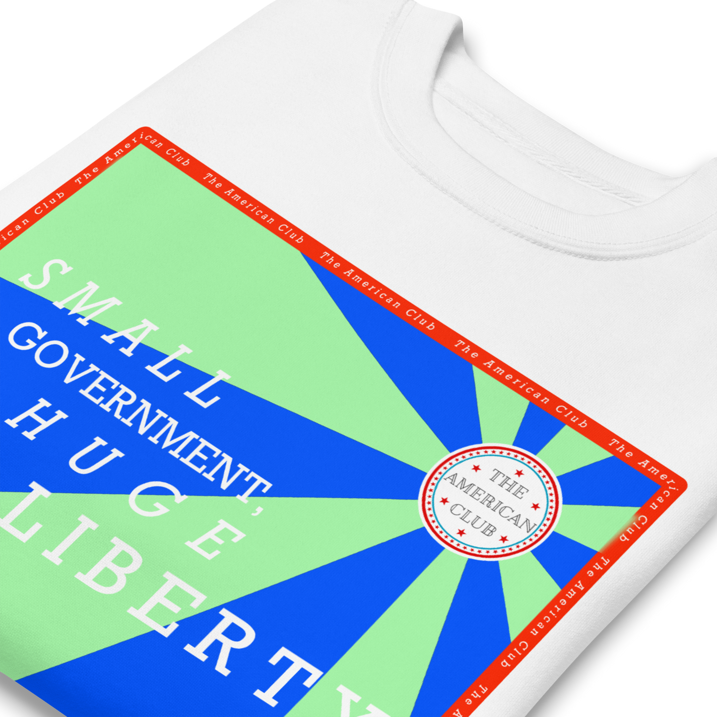 Small Government, Huge Liberty Women's Crewneck